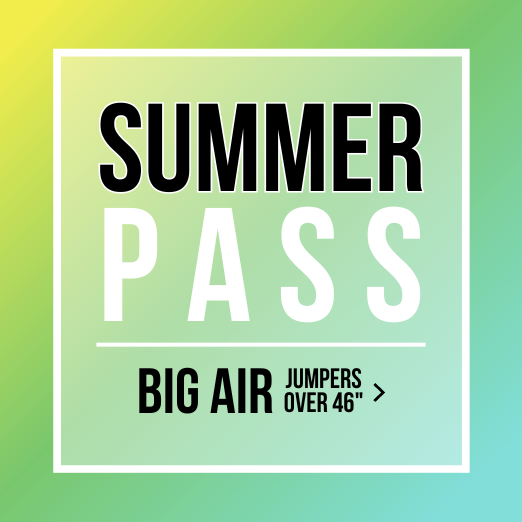 Summer Pass for Big Air jumpers over 46 inches